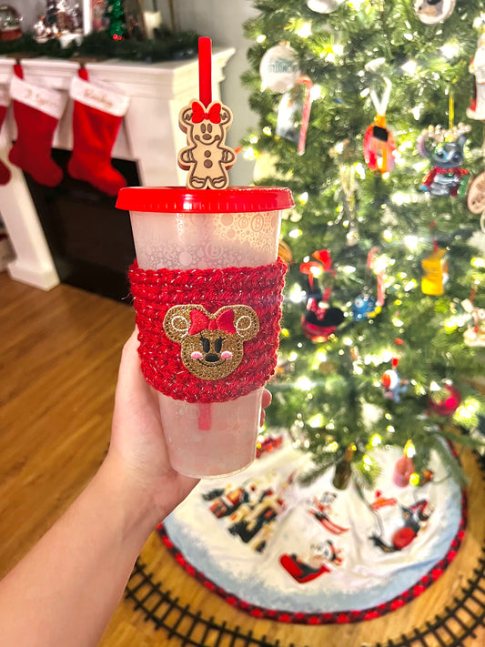 Holiday Cozy and Straw Topper Sets