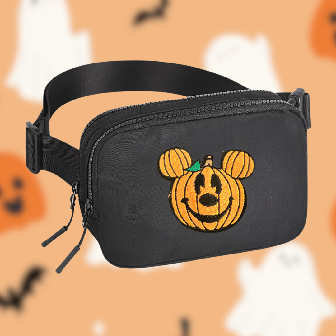 Mouse Pumpkin Belt Bags