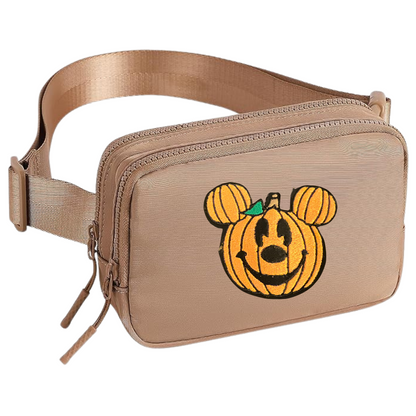 Mouse Pumpkin Belt Bags