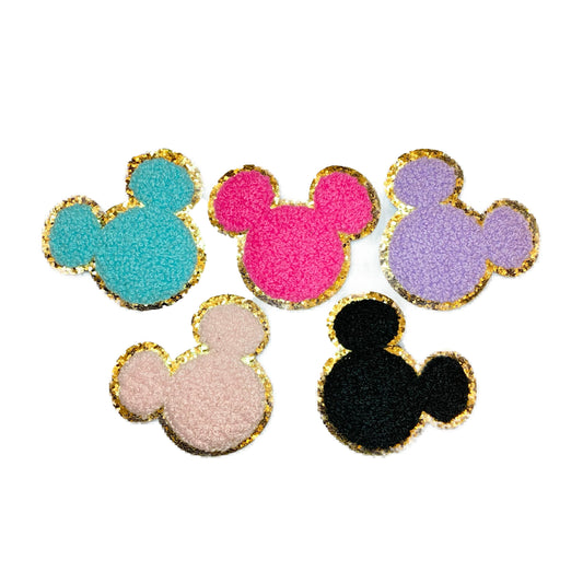 Mouse Chenille Patches